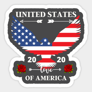 UNITED STATES OF AMERICA Sticker